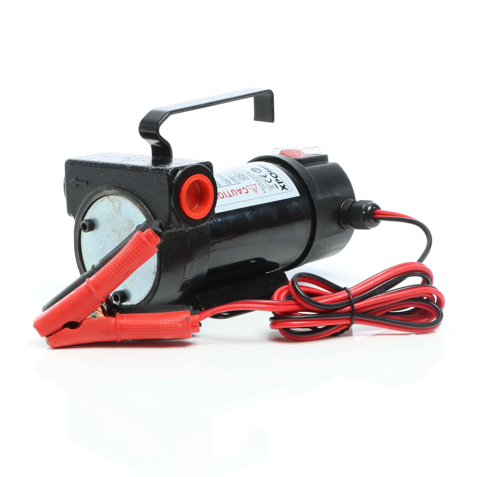 XPOtool Pompa Diesel Elettrica 12V 2400 l/h 10m