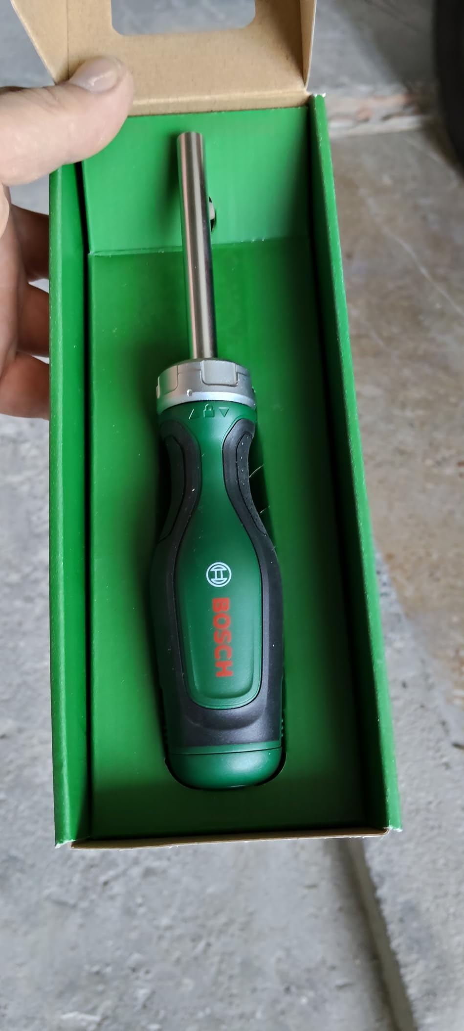 Bosch cacciavite a cricchetto 12 bit acciaio S2