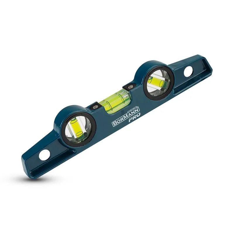 Bormann Livella Magnetica 25 cm Alluminio 3 Fiale