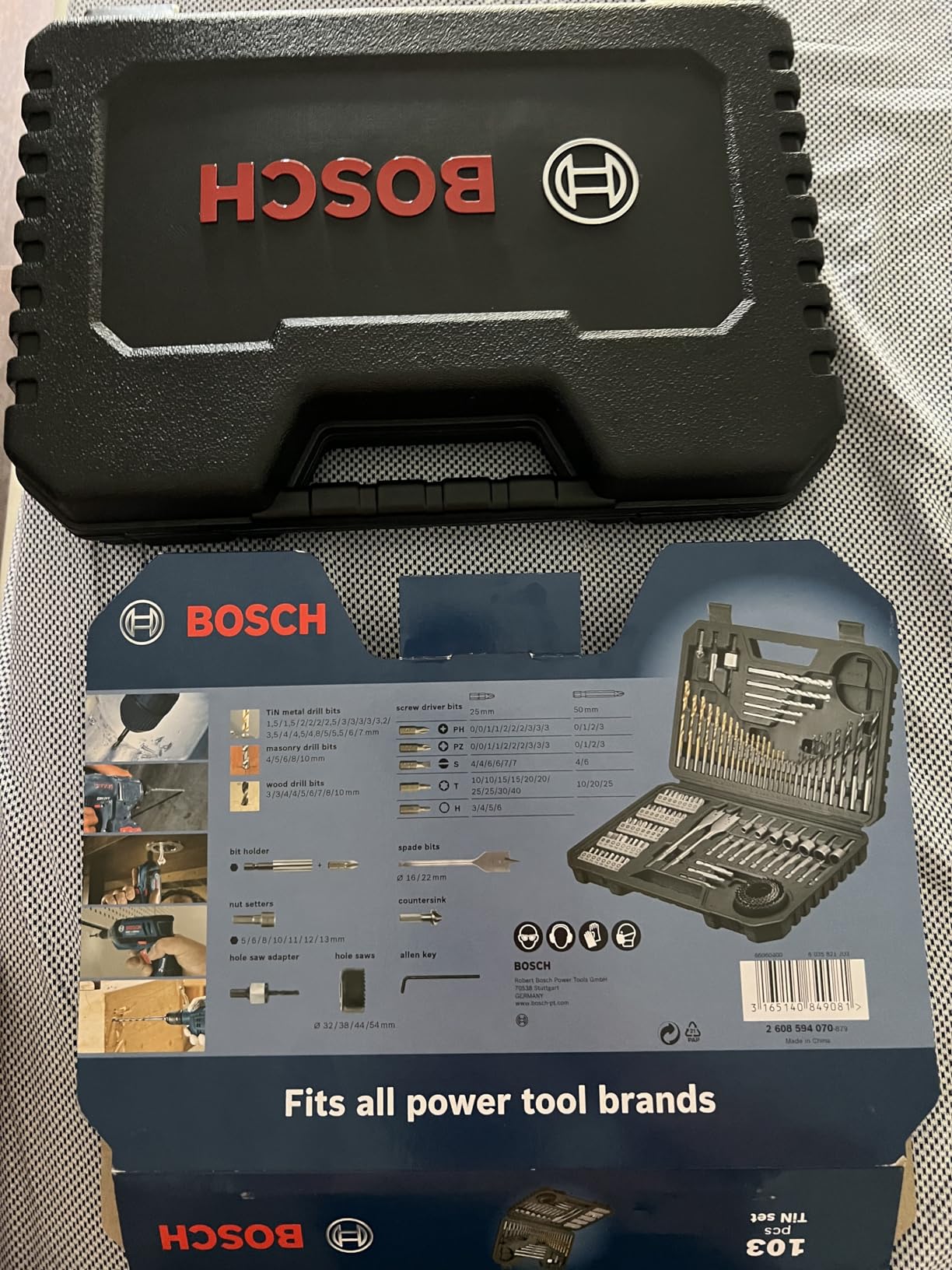 Bosch Professional Set 103 Pezzi Punte e Bit PRO
