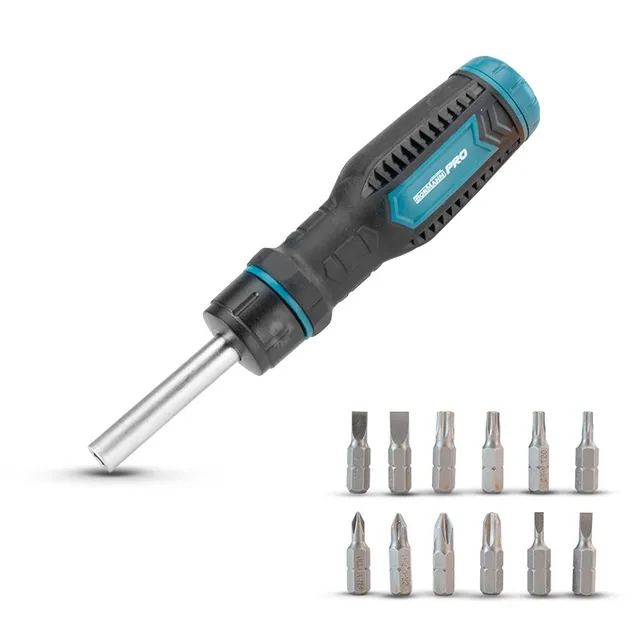 Bormann Set Cacciavite a Cricchetto 12 in 1