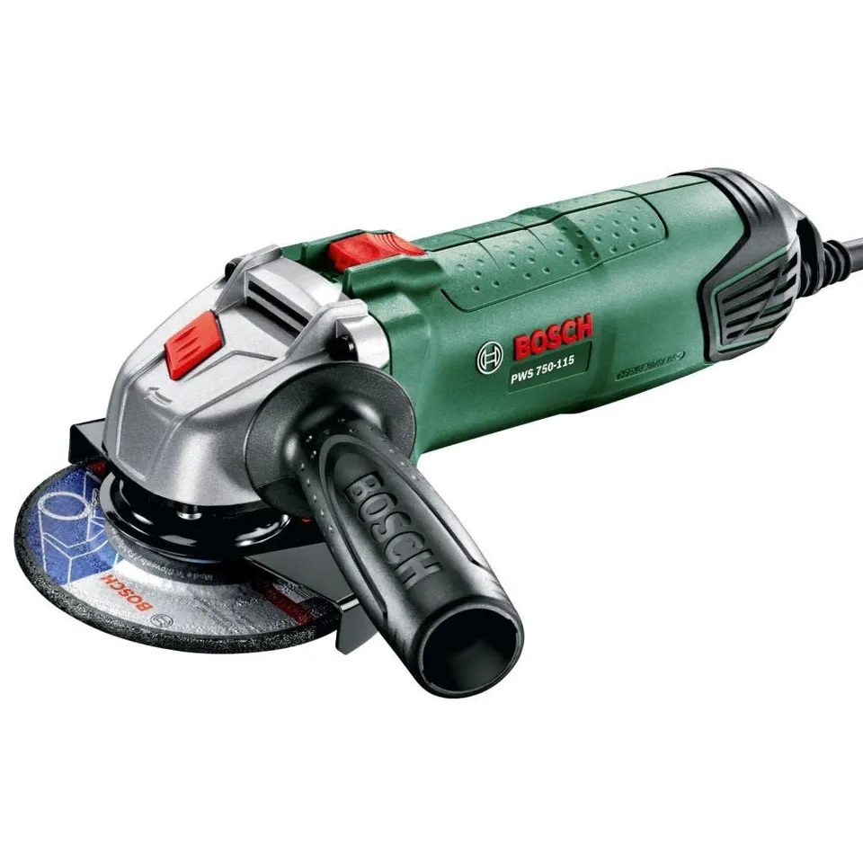 Bosch PWS 750-115 Smerigliatrice 750W Disco 115mm