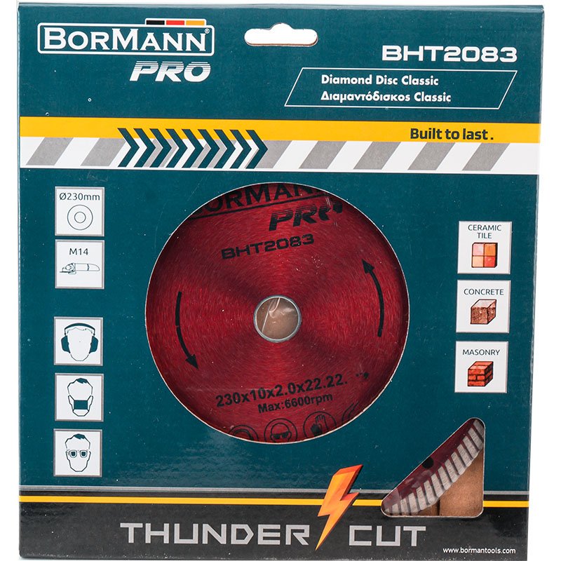 Bormann Classic disco diamantato 115x1,4 mm