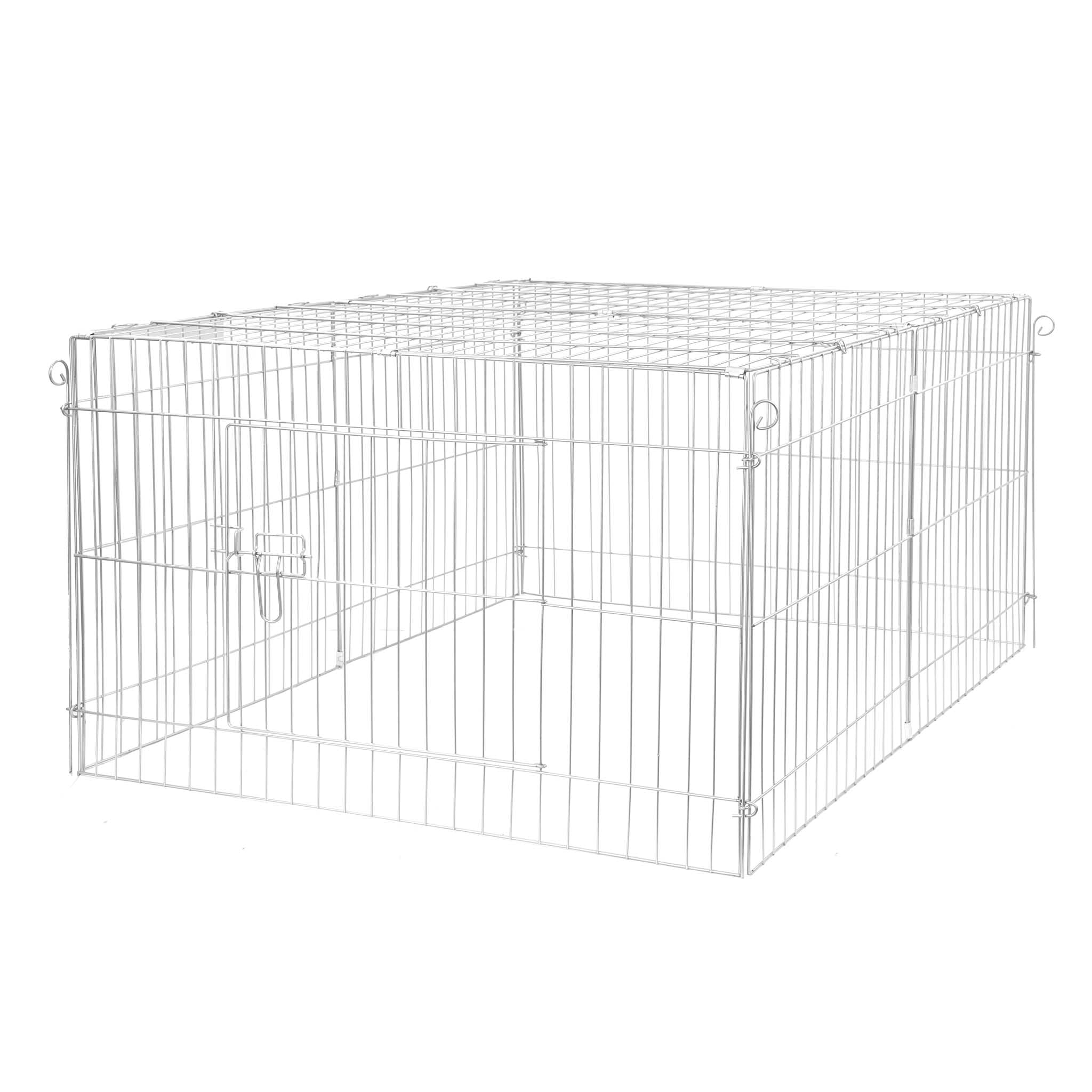 Wiltec Recinto Piccoli Animali 122x95 cm con telo parasole