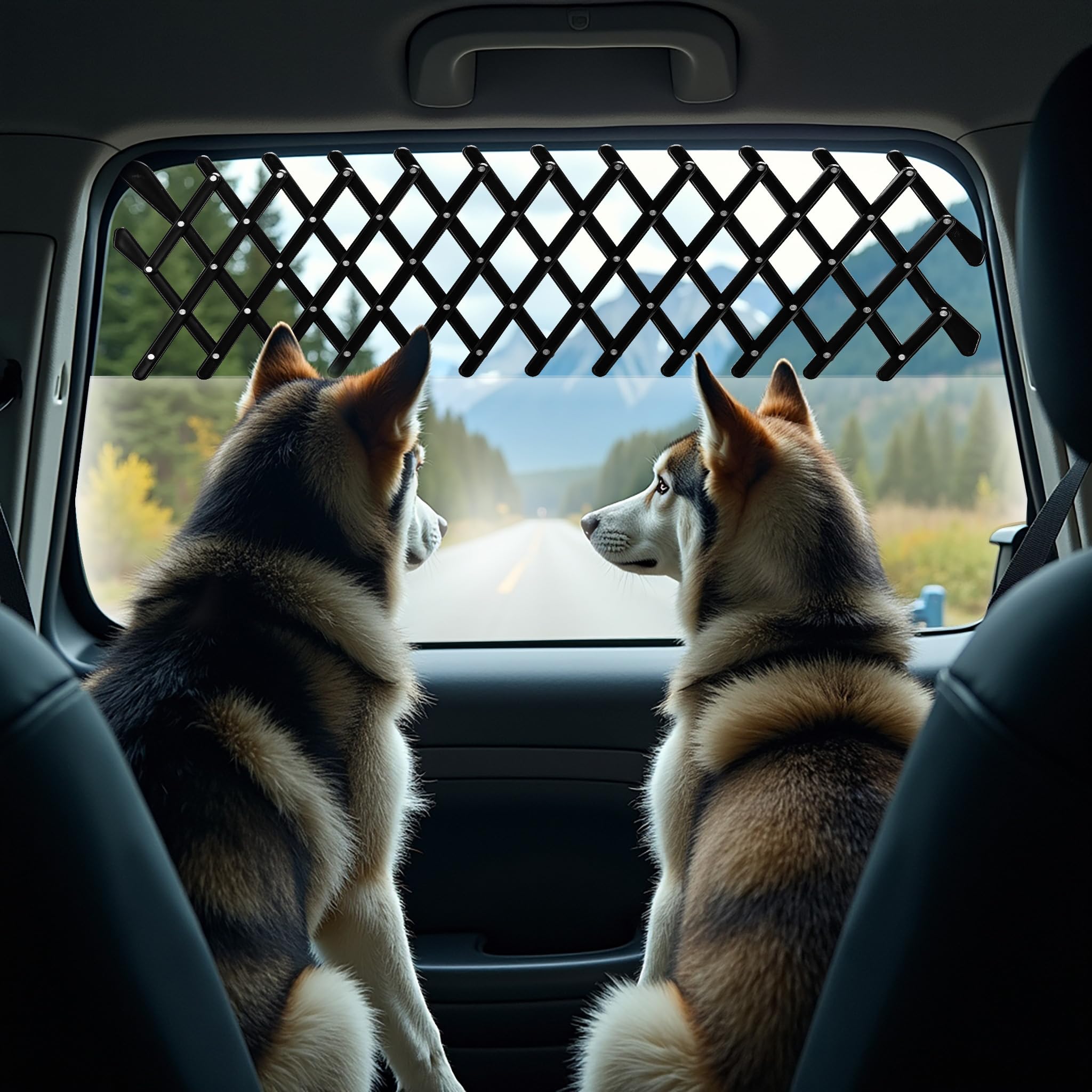 Wiltec Fudajo griglia ventilazione finestrino auto per cani