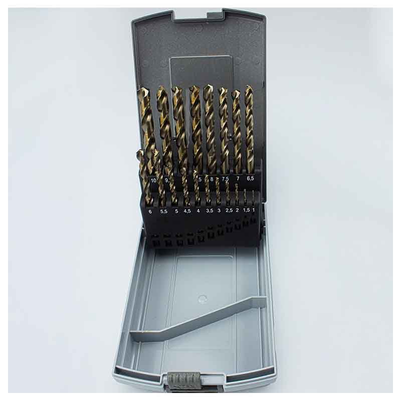 Bormann Pro Set Punte HSS-Co 1-10mm Cobalto