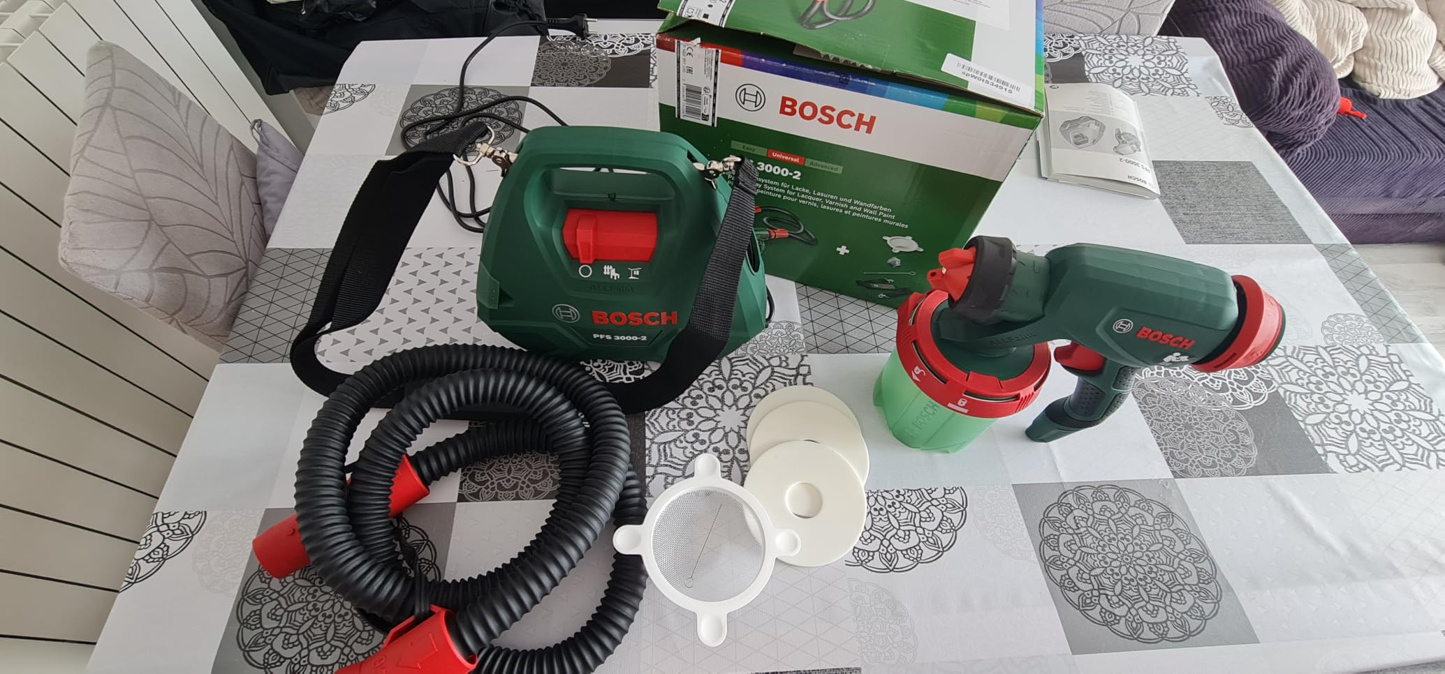 Bosch PFS 3000-2 Pistola a Spruzzo 650W 1000 ml