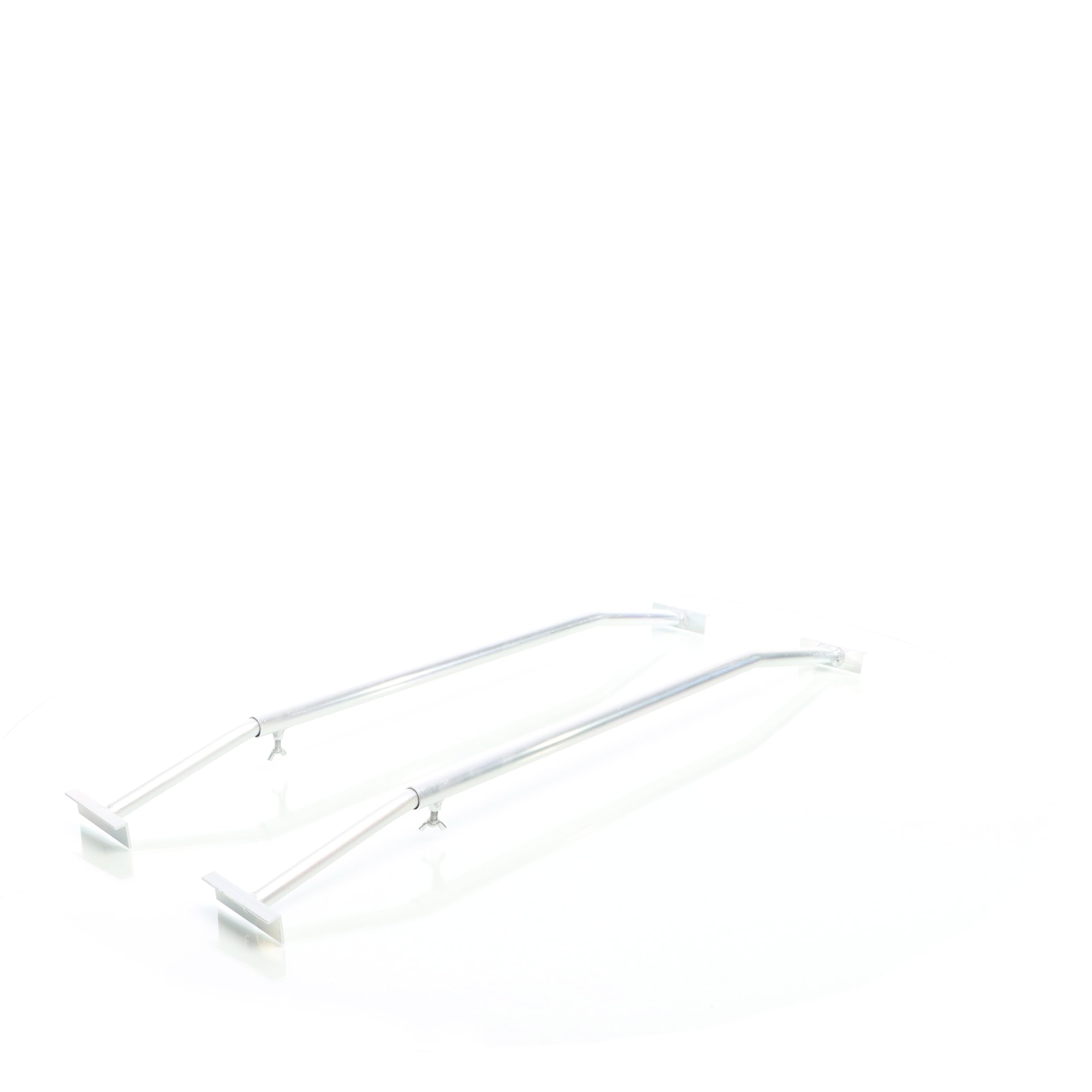 Wiltec Staffe Telo Rimorchio 2pz 100-145cm Alluminio