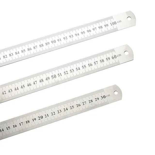 Bormann Riga in Acciaio Inox 60 cm Righello