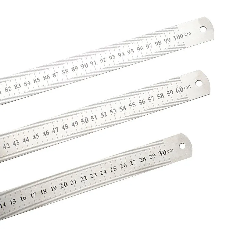 Bormann Riga in Acciaio Inox 60 cm Righello