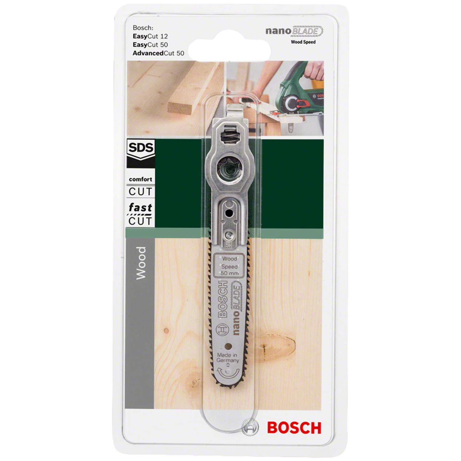 Bosch WoodSpeed 50 Lama NanoBlade 50 mm