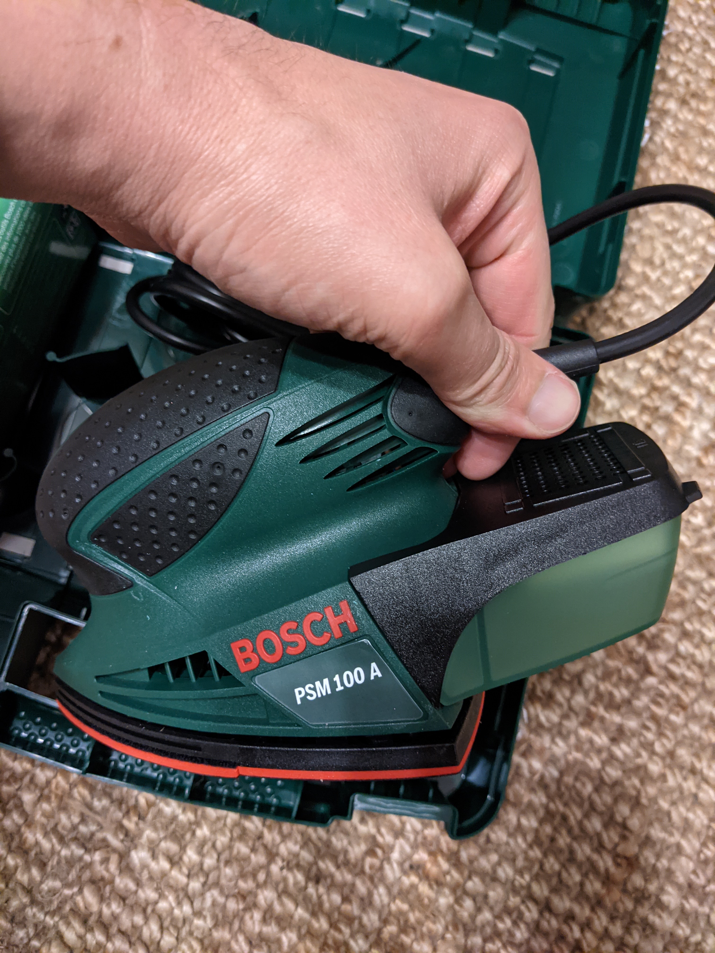 Bosch PSM 100 A Levigatrice Multifunzione 100W