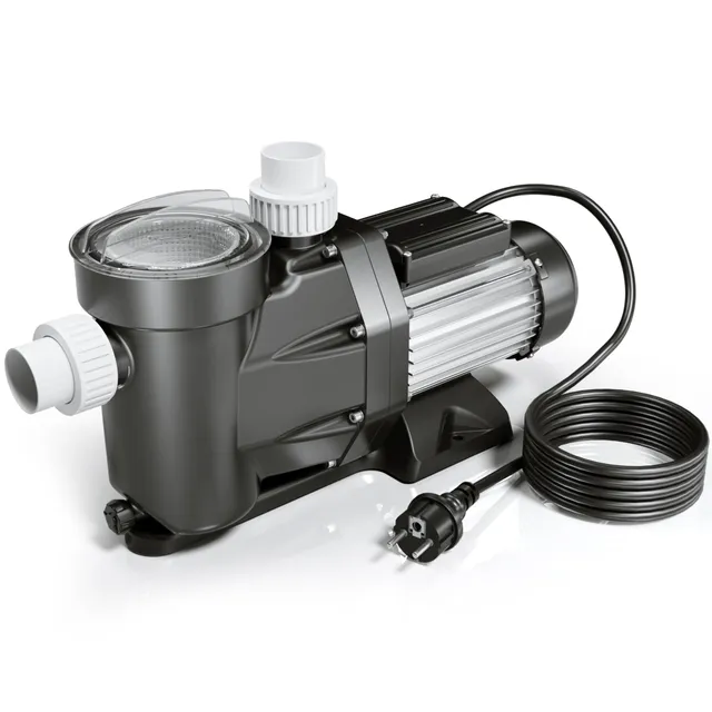 Wiltec Pompa piscina ricircolo 33600 l/h 1500W con filtro