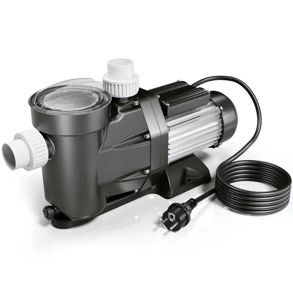 Wiltec Pompa piscina ricircolo 33600 l/h 1500W con filtro
