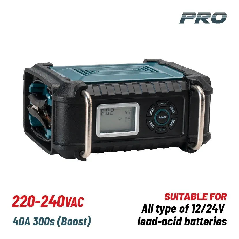 Bormann Pro Car Booster caricabatterie 12/24V 700W automatico