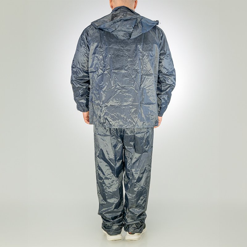 Bormann Tuta Antipioggia Nylon Impermeabile XXL 0,16mm