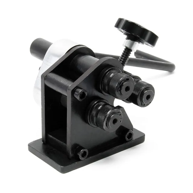 Wiltec Piegatrice rulli manuale acciaio raggio 70 mm