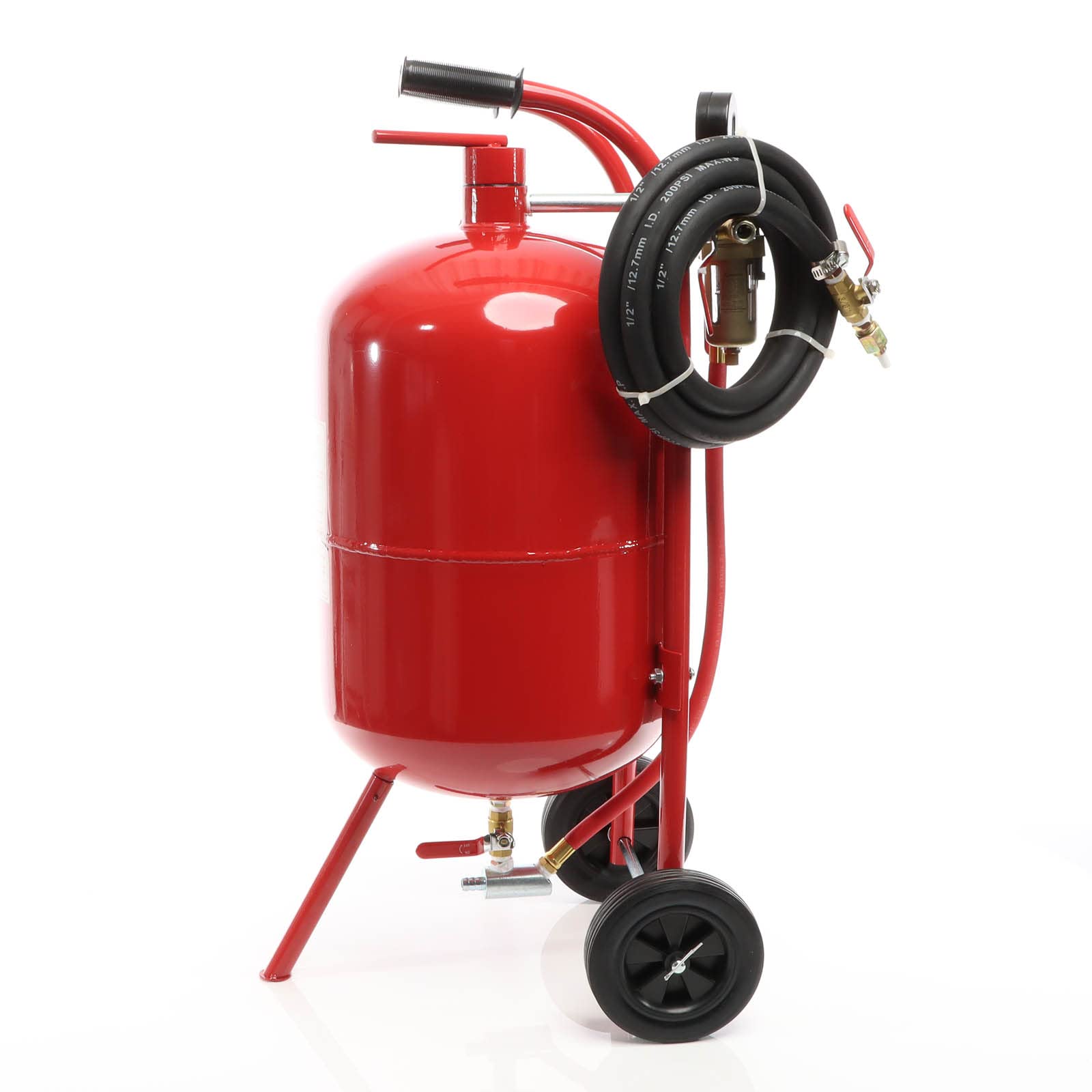 Wiltec XPOtool Sabbiatrice Portatile 38 L ad Aria Compressa