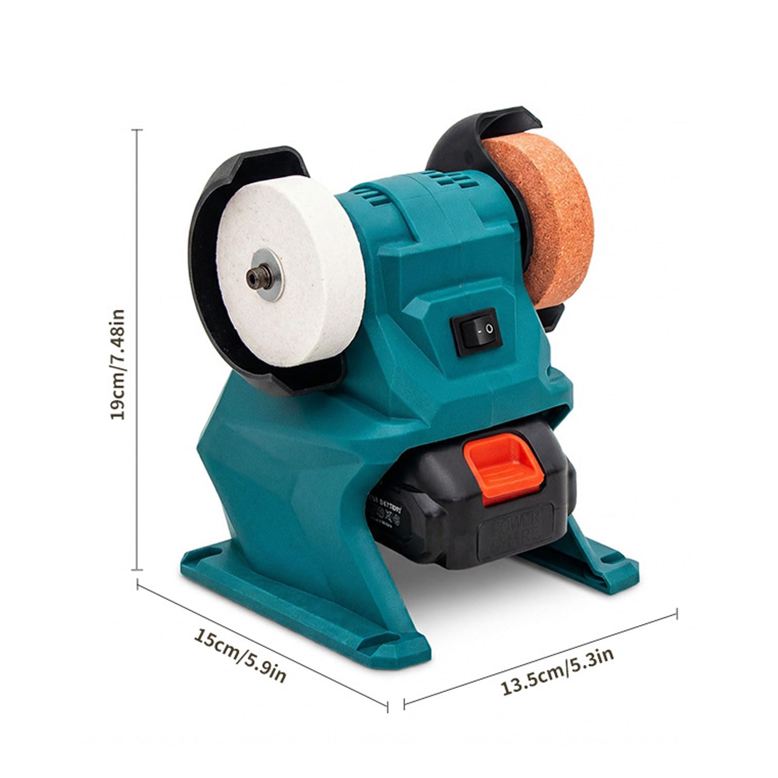 Weytoll Mini Smerigliatrice da Banco 150W 70mm senza Batteria