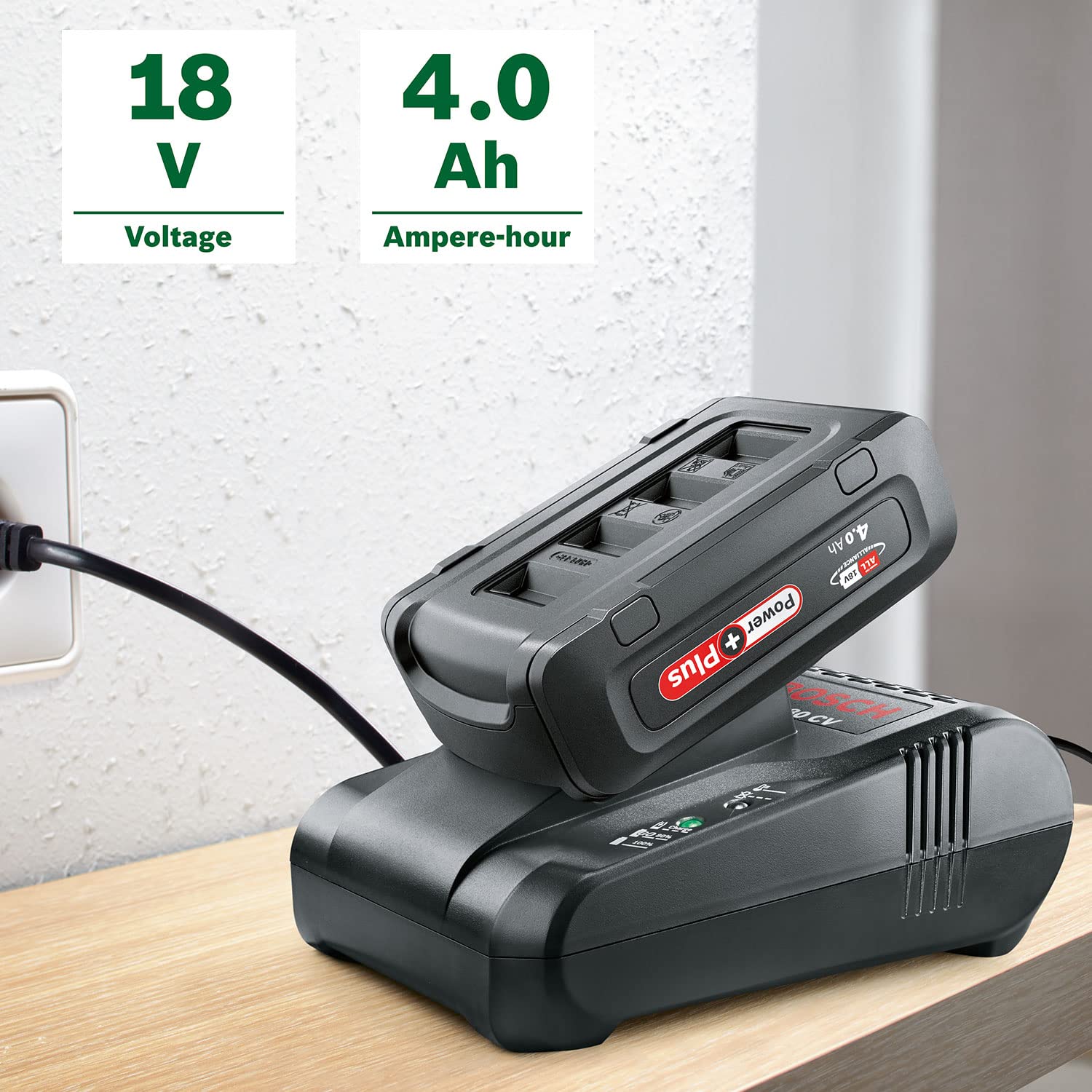 Bosch PBA 18V 4.0Ah PowerPlus batteria 18 V Power for All