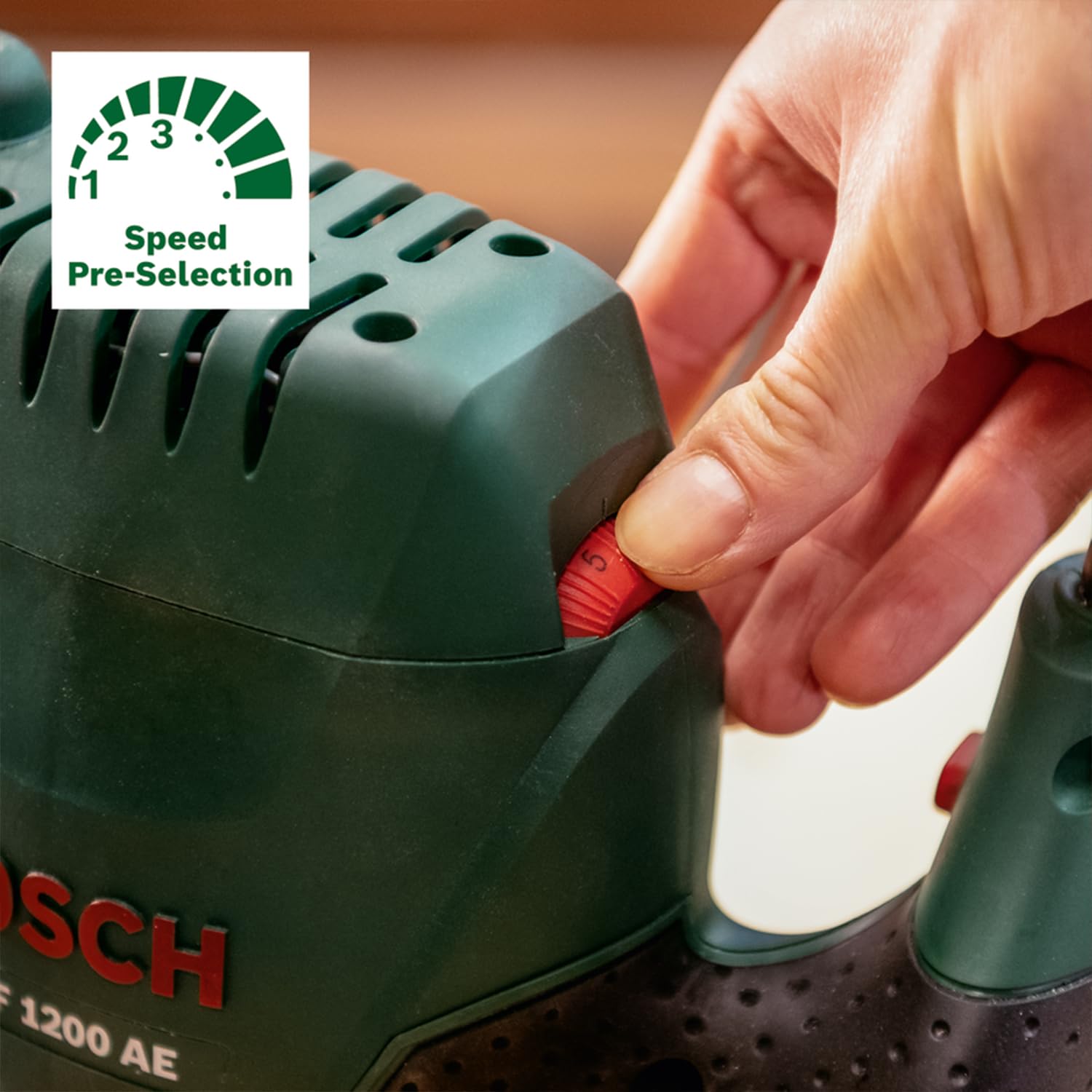 Bosch POF 1200 AE Fresatrice Verticale 1200W 230V