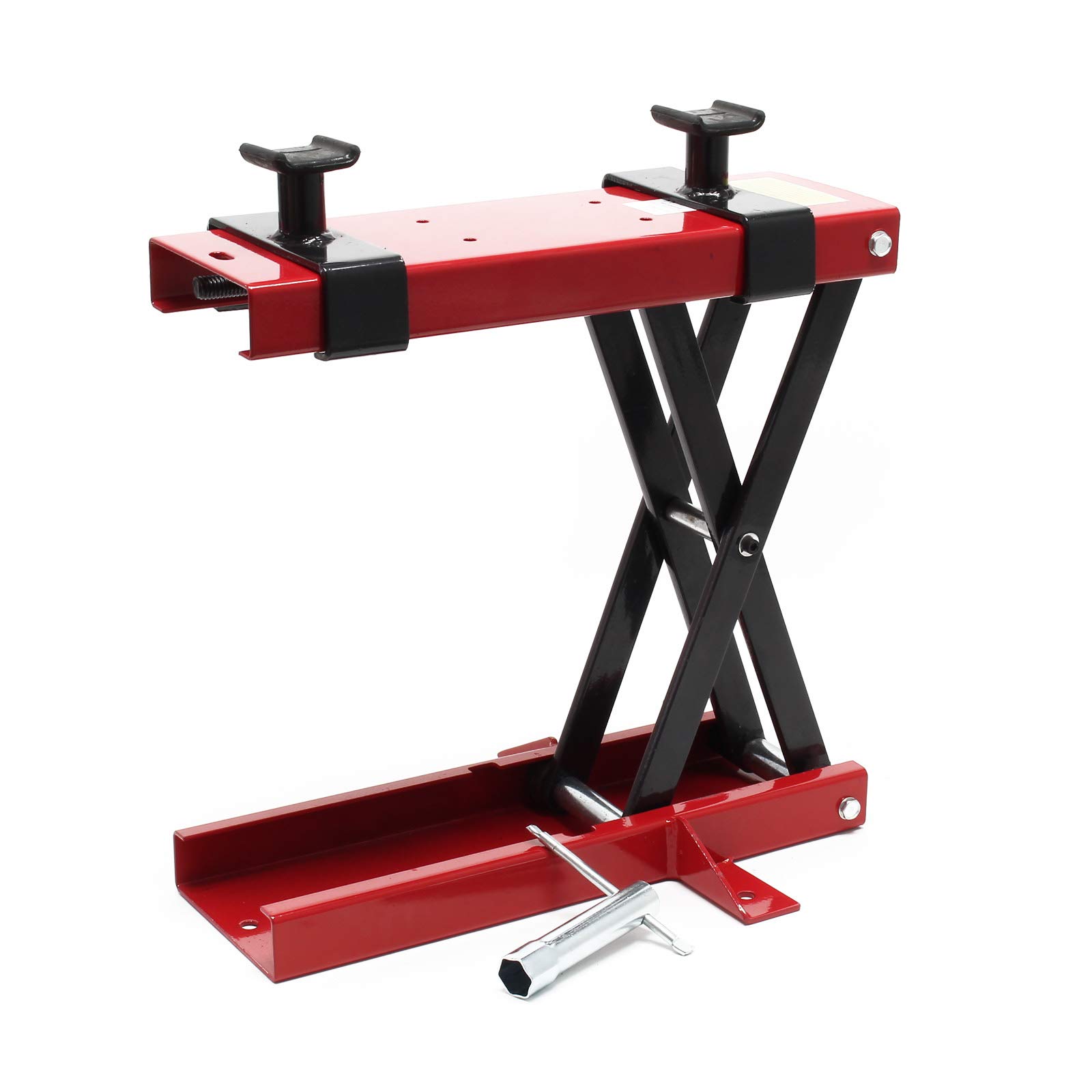 Wiltec Alzamoto Idraulico 135 kg 15-48 cm Pedana Moto