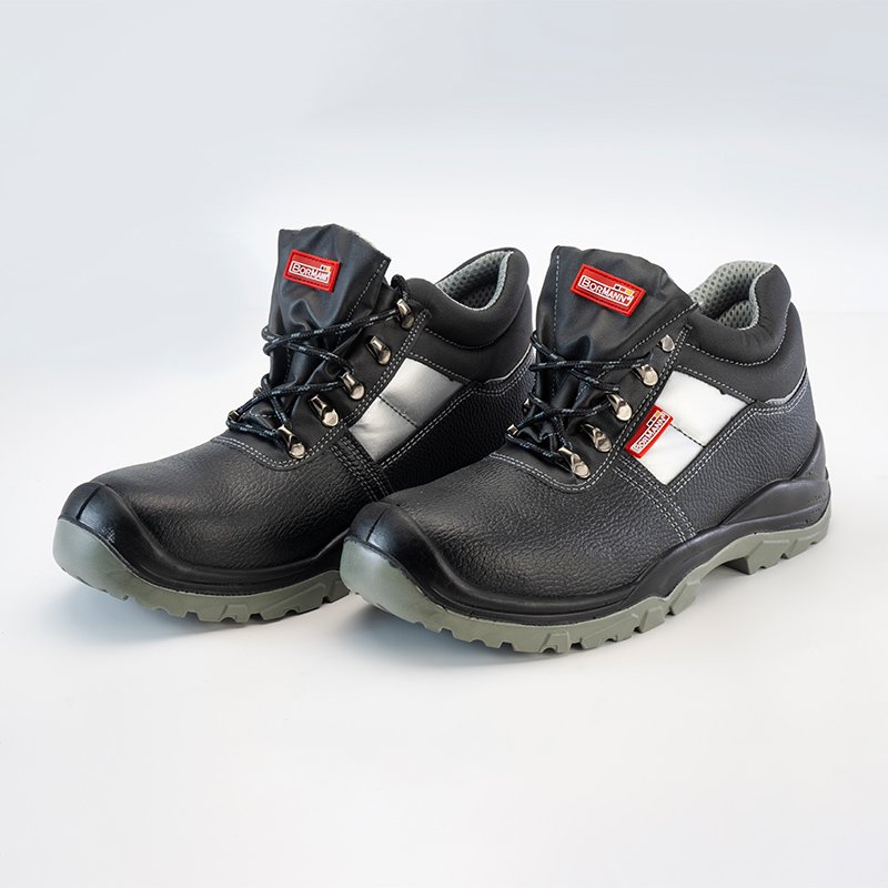 Bormann Alaska S3 Scarponi Antinfortunistici Pelle Nero 44