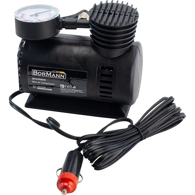Bormann mini compressore auto 12V portatile