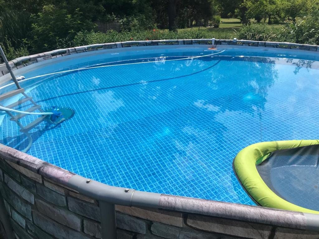 Wiltec Pulitore Piscina Automatico Fondo con 12 tubi