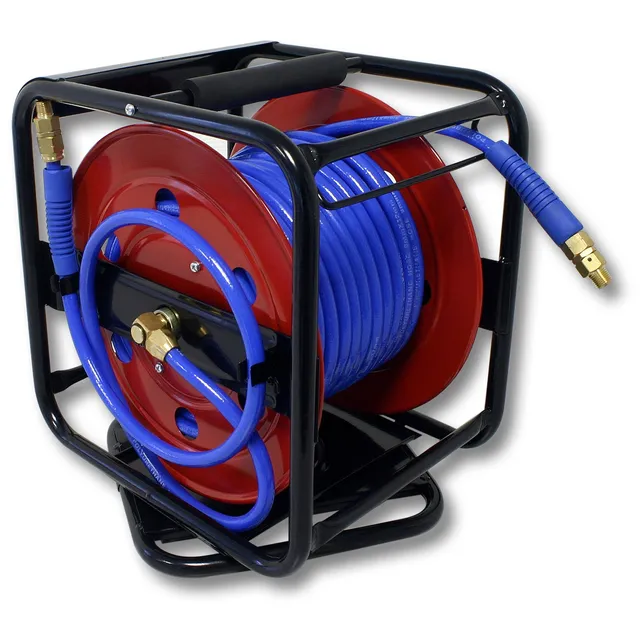 Wiltec Avvolgitubo Automatico 30 m 12 bar Aria Compressa