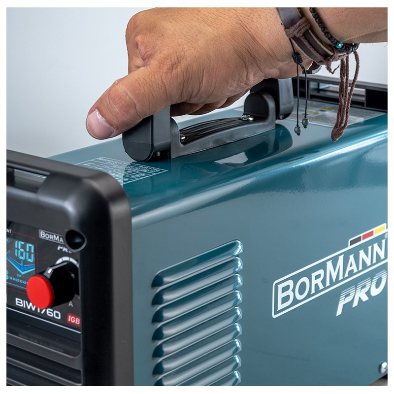 Bormann Pro saldatrice inverter sinergica 160A elettrodo 4mm
