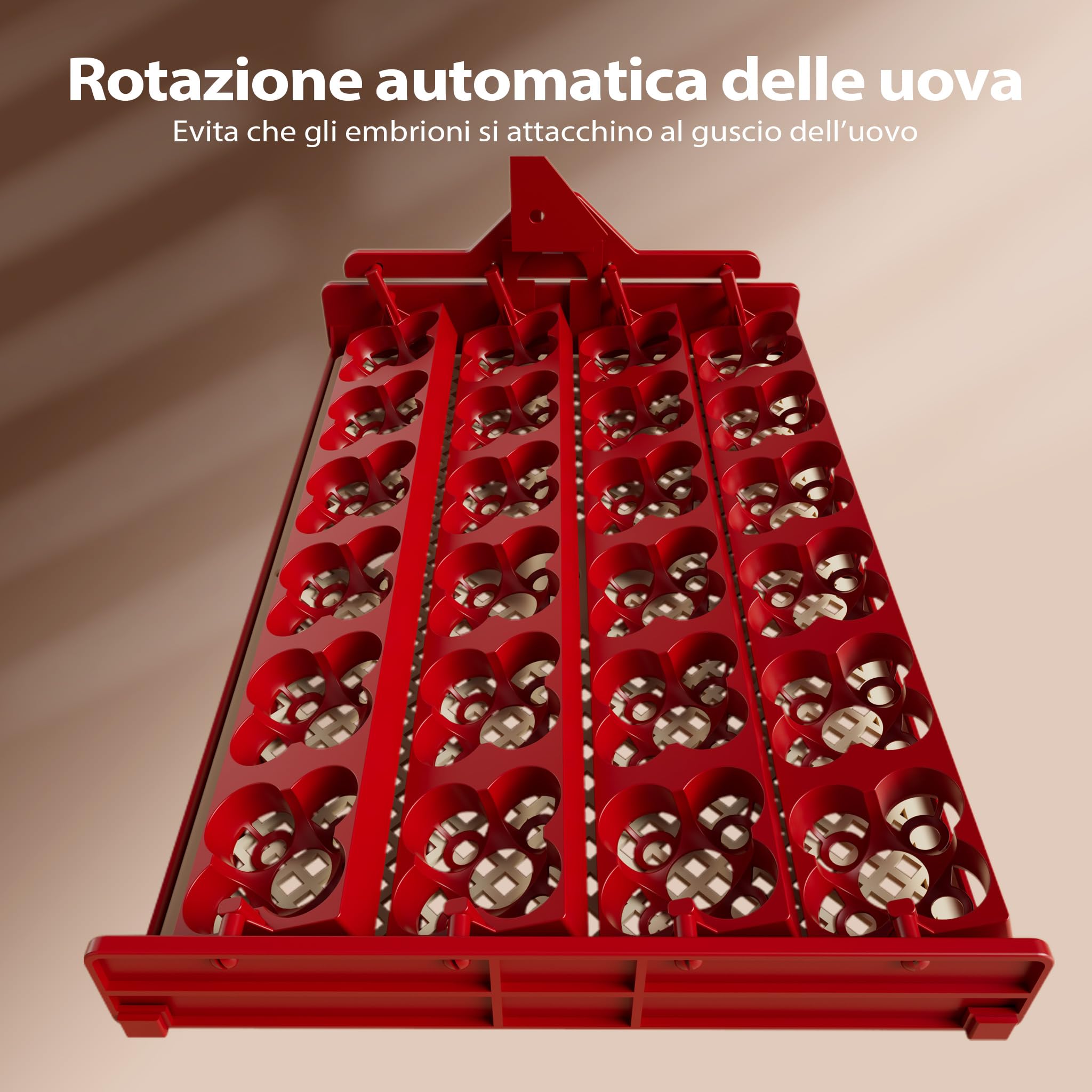 Wiltec Incubatrice Automatica 24 Uova con Controllo Umidità