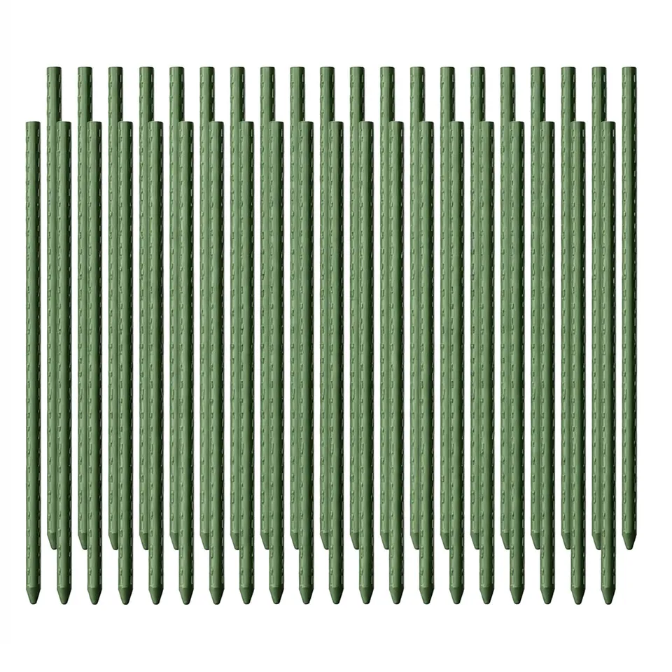 Wiltec sostegni piante verdi 90 cm Ø 11 mm set 40