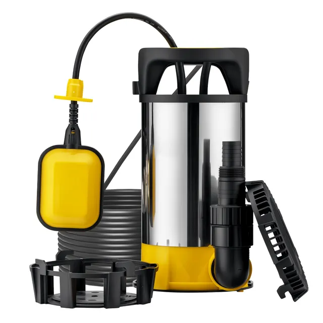 Wiltec Pompa Sommersa 400W 8000 l/h Aspirazione 1 mm
