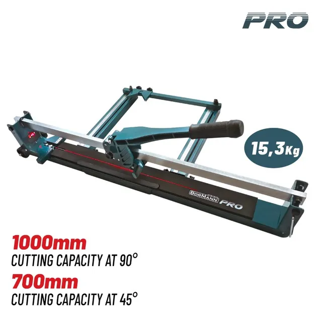 Bormann Pro BTC2502 tagliapiastrelle 1000mm con prolunga