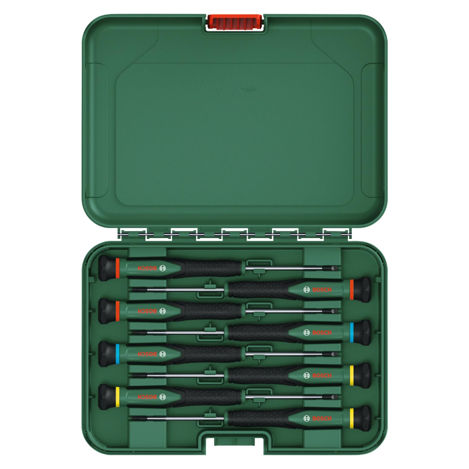 Bosch Set Cacciaviti di Precisione 8 Pezzi S2 Magnetici