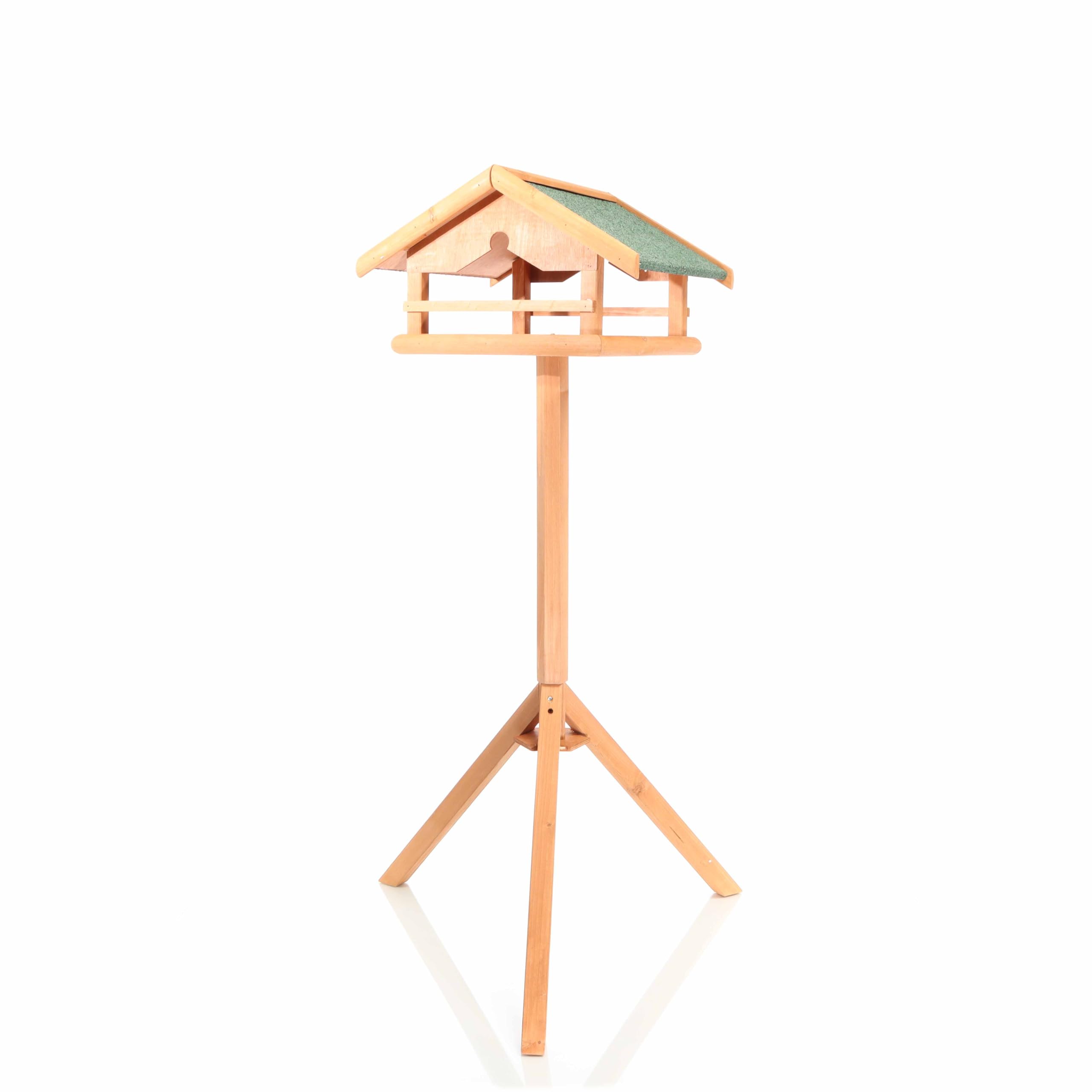 Wiltec Toboli Mangiatoia Uccelli Legno 119 cm Tipo 4