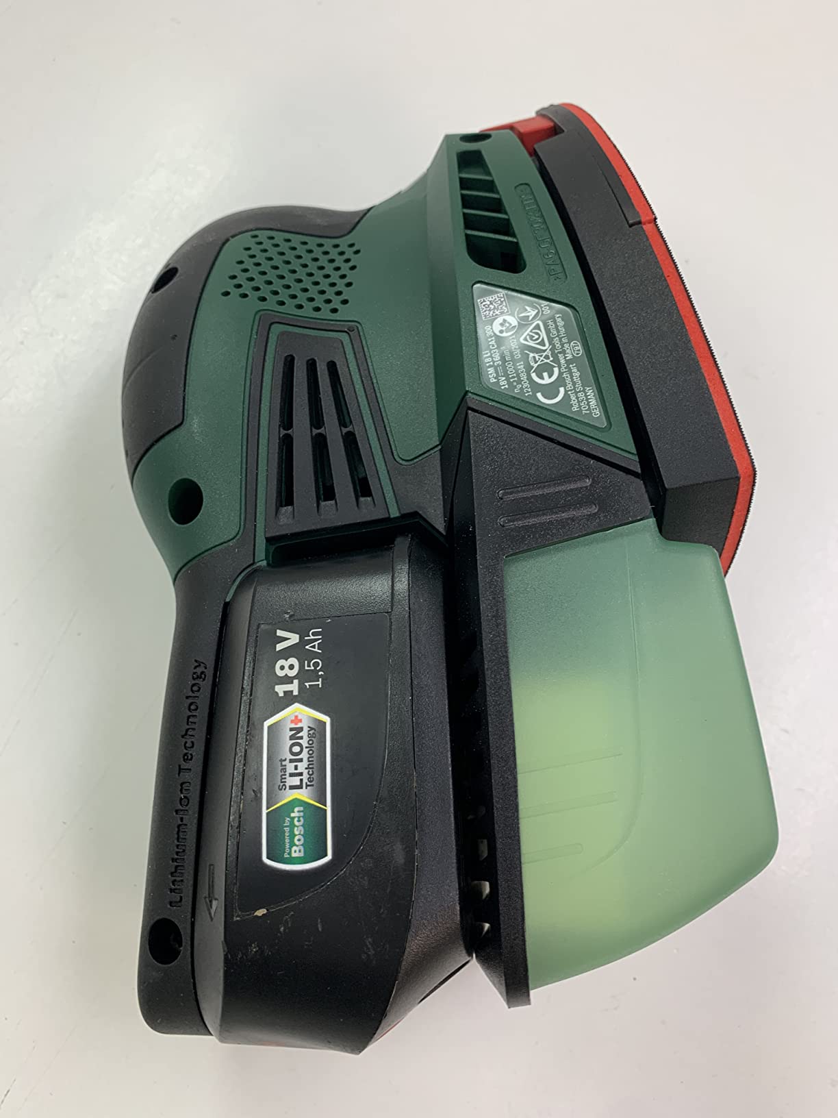 Bosch PSM 18 LI Levigatrice Palmare Solo Corpo 18V Delta