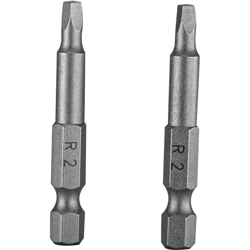 Bormann Inserti Viti Quadro 50 mm 2 Pezzi Avvitatore