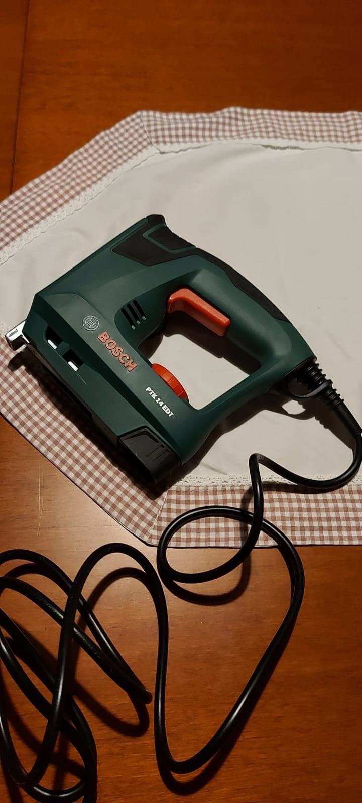 Bosch PTK 14 EDT Graffatrice Elettrica DuoTac Verde