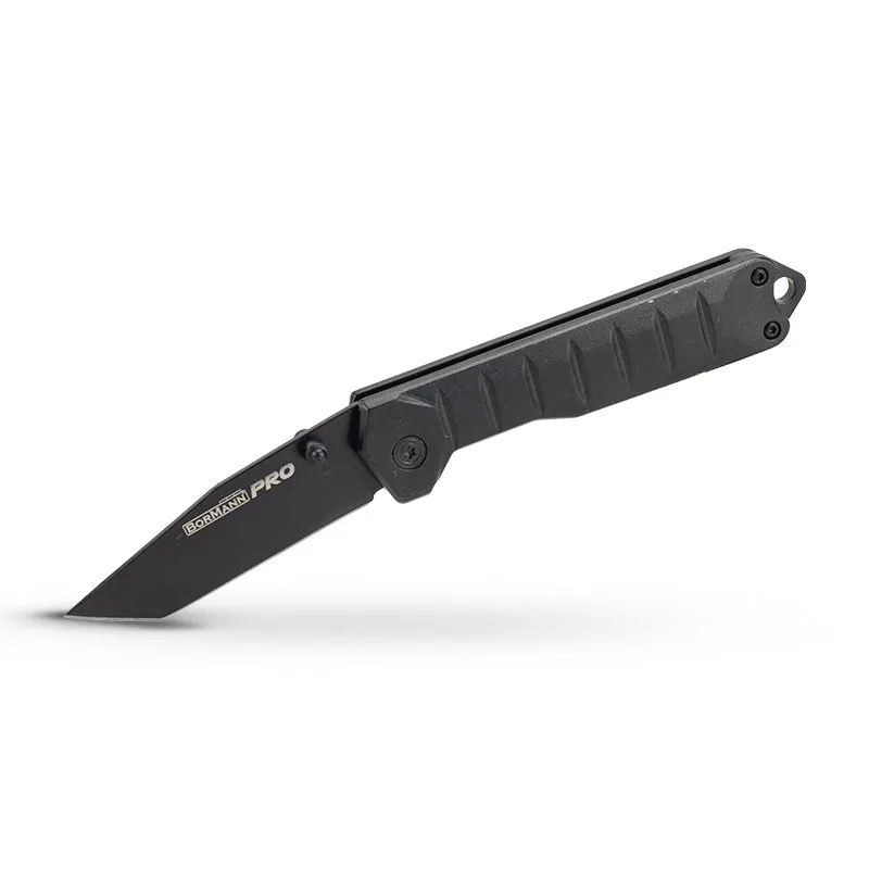 Bormann Coltello Pieghevole Tanto Nero 166mm