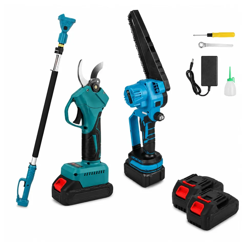 De Rosa Shop Kit Potatura 3 in 1 36V forbice motosega asta