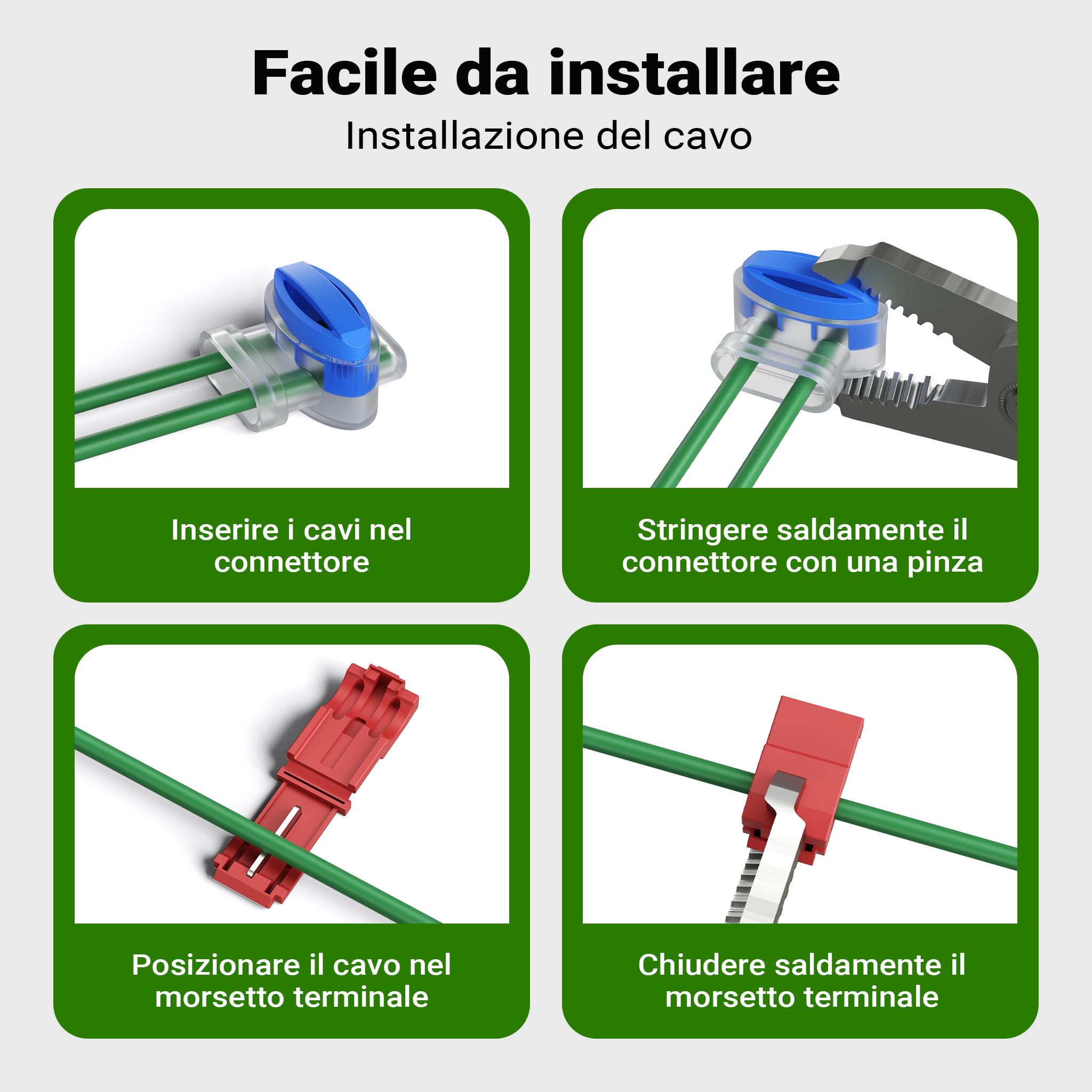 Wiltec Filo perimetrale robot rasaerba 150 m Ø2,7 mm