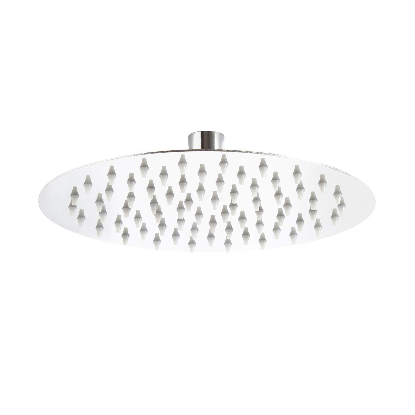 Wiltec Soffione Doccia Quadrato 40x40 cm Effetto Pioggia Inox