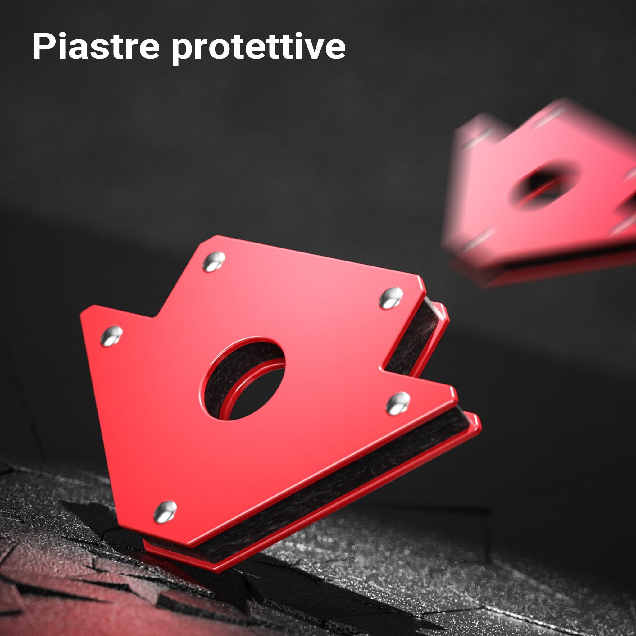 Wiltec Magnete per Saldatura 20 kg 45°/90°/135°