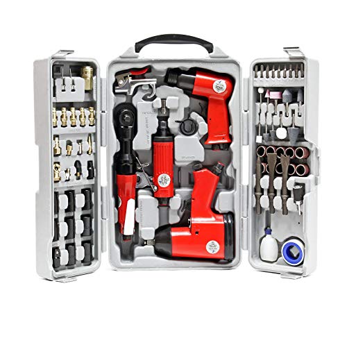 Wiltec kit utensili pneumatici compressore 71 pezzi