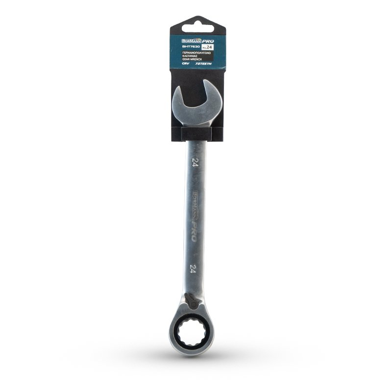 Bormann chiave a cricchetto reversibile 24 mm Cr-V