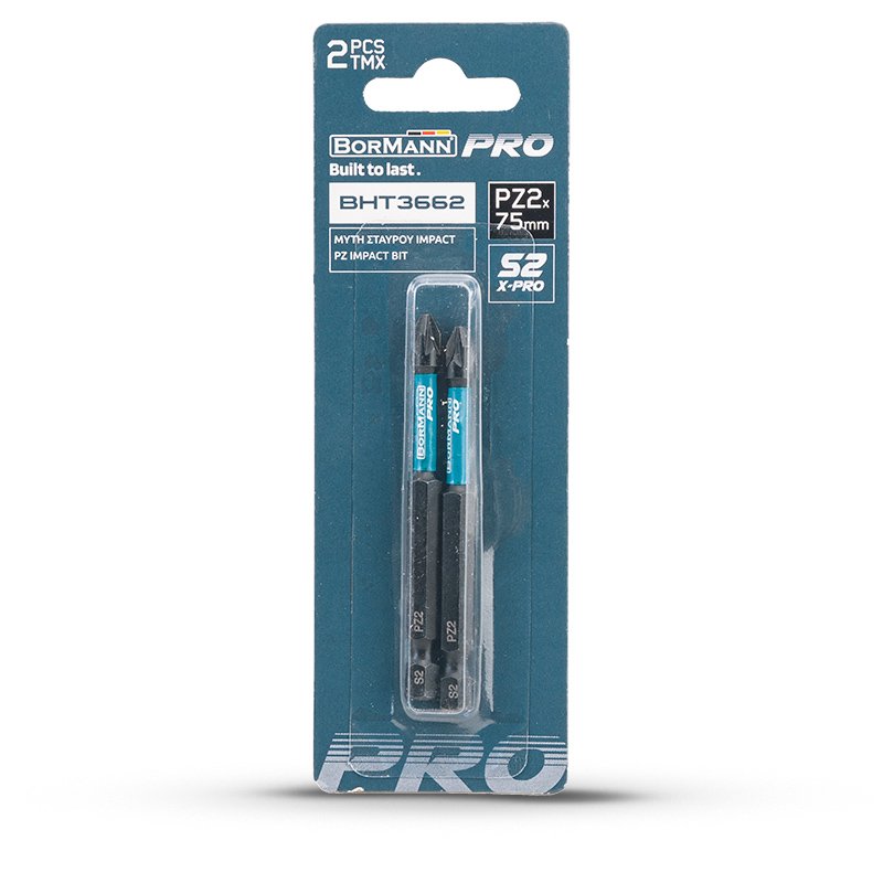 Bormann X-Pro inserto a percussione PZ2x75mm 2 pezzi S2
