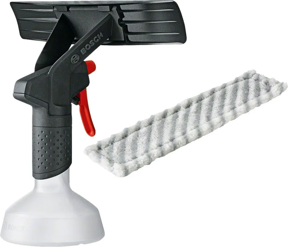 Bosch GlassVAC set flacone spray con panno microfibra
