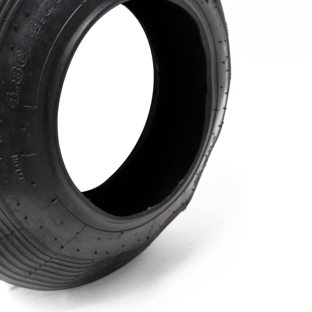 Wiltec Copertoni Ruota Carriola 3.50-8 130 kg Set 2 Pezzi Pneumatici